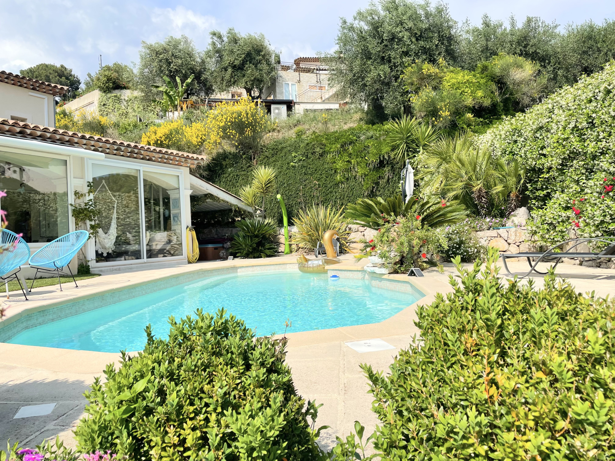 Vente ST Roman de Bellet belle villa , piscine | Sud contact immobilier